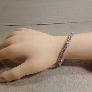 Swarovski Crystal Silver Tone Bracelet